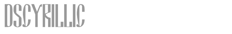DSCyrillic