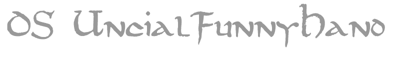 DS UncialFunnyHand