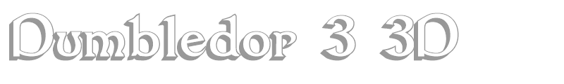 Dumbledor 3 3D
