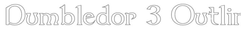 Dumbledor 3 Outline