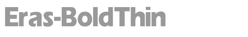 Eras-Bold Thin