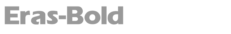 Eras-Bold
