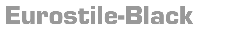 Eurostile-Black