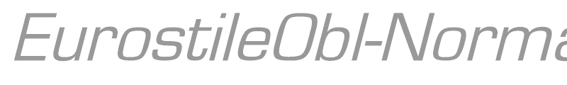 EurostileObl-Normal