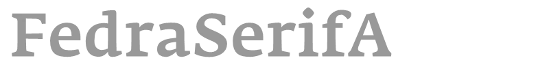 FedraSerifA