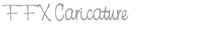 FFX Caricature