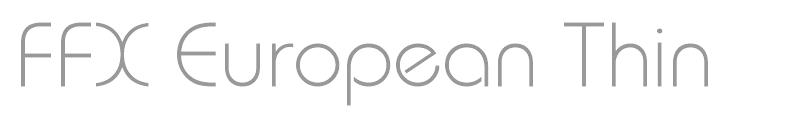 FFX European Thin