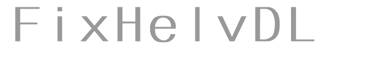 FixHelvDL