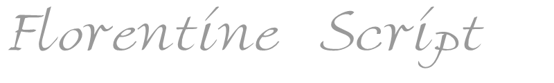 Florentine Script