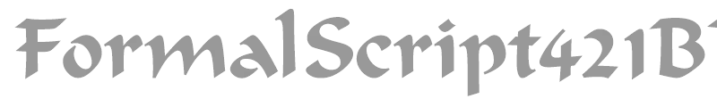FormalScript421BT-Regular