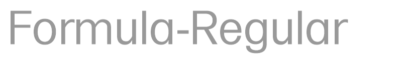 Formula-Regular