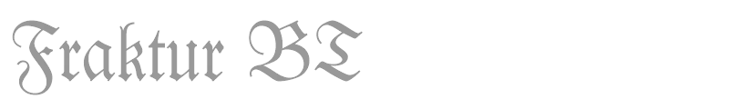 Fraktur BT