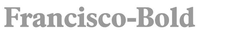 Francisco-Bold