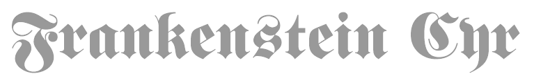 Frankenstein Cyr