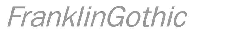 FranklinGothic