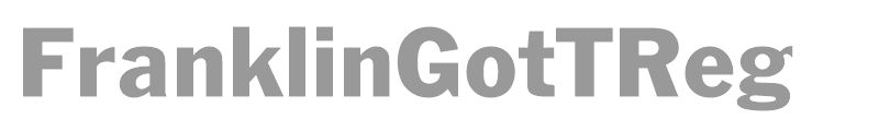 FranklinGotTReg