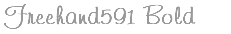 Freehand591 Bold