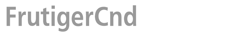 FrutigerCnd