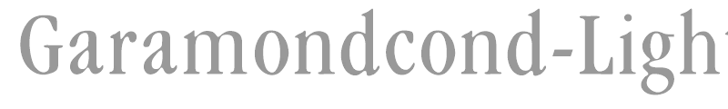 Garamondcond-Light