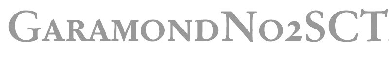 GaramondNo2SCTMed
