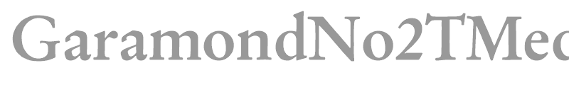 GaramondNo2TMed