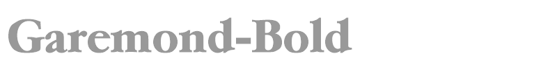 Garemond-Bold