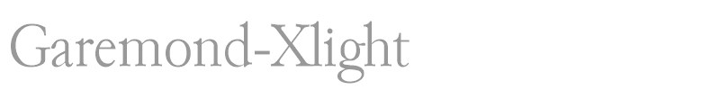Garemond-Xlight