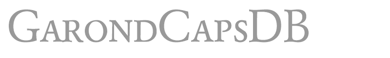 GarondCapsDB