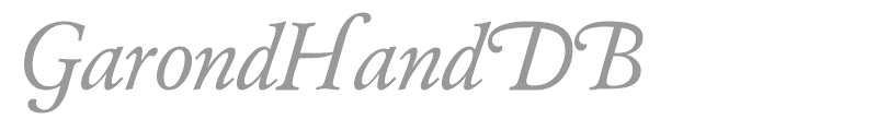 GarondHandDB