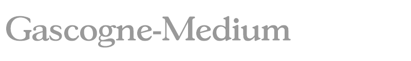Gascogne-Medium