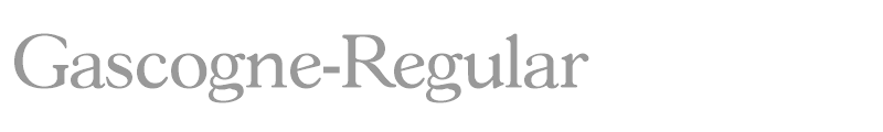 Gascogne-Regular