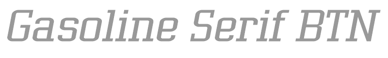 Gasoline Serif BTN Lt