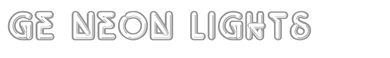 GE Neon Lights