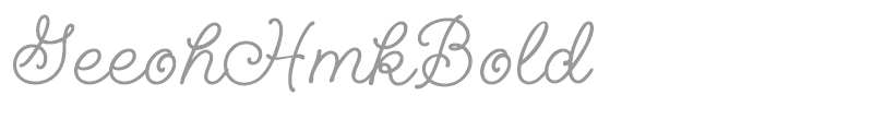 GeeohHmkBold