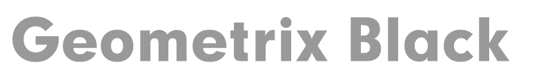 Geometrix Black