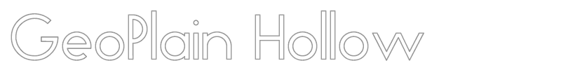 GeoPlain Hollow