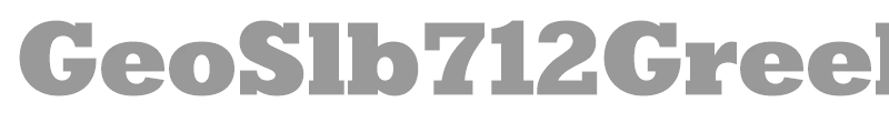 GeoSlb712Greek XBd BT