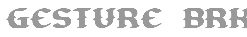 Gesture BRK