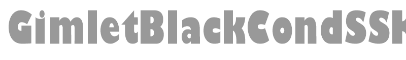 GimletBlackCondSSK