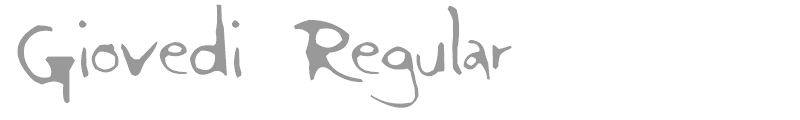 GiovediRegular