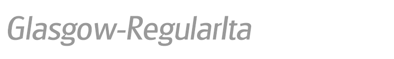 Glasgow-RegularIta