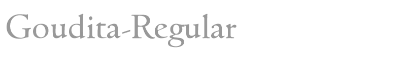 Goudita-Regular