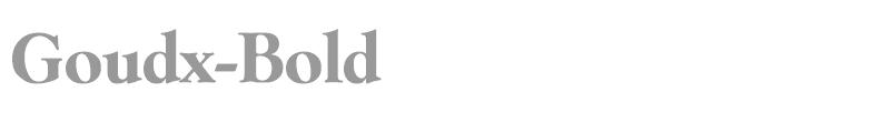 Goudx-Bold