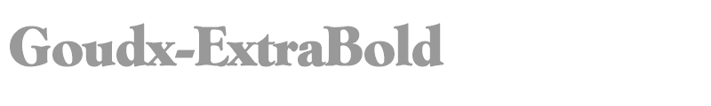 Goudx-ExtraBold