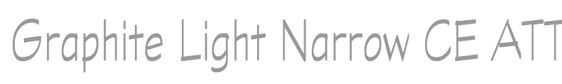 Graphite Light Narrow