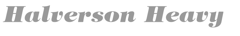 Halverson Heavy
