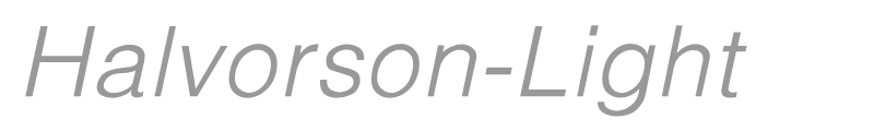 Halvorson-Light
