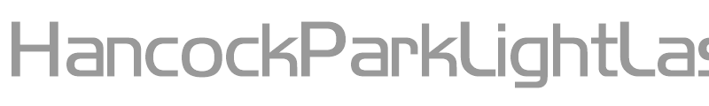 HancockParkLightLaser