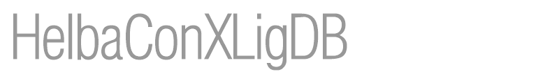 HelbaConXLigDB
