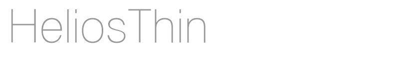 HeliosThin